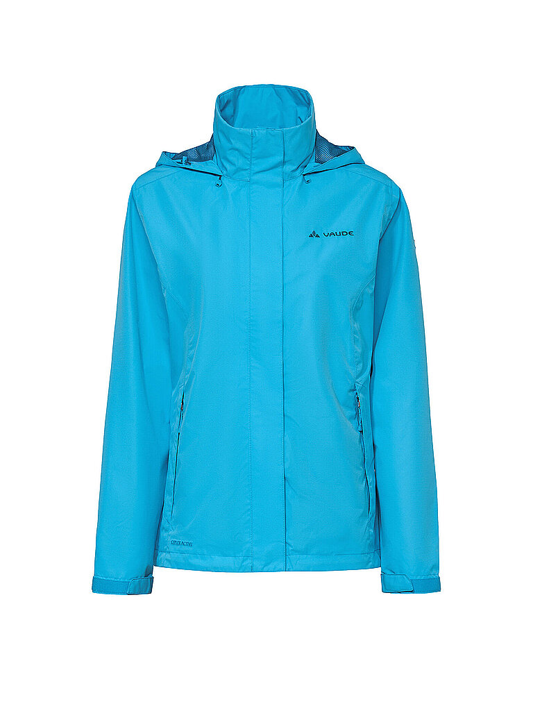 Vaude VAUDE Damen Regenjacke Escape Light hellblau | 38, hellblau