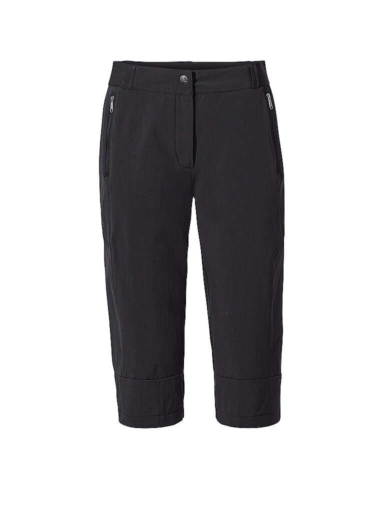 Vaude VAUDE Damen Wandercapri Farley Stretch  schwarz | 38, schwarz