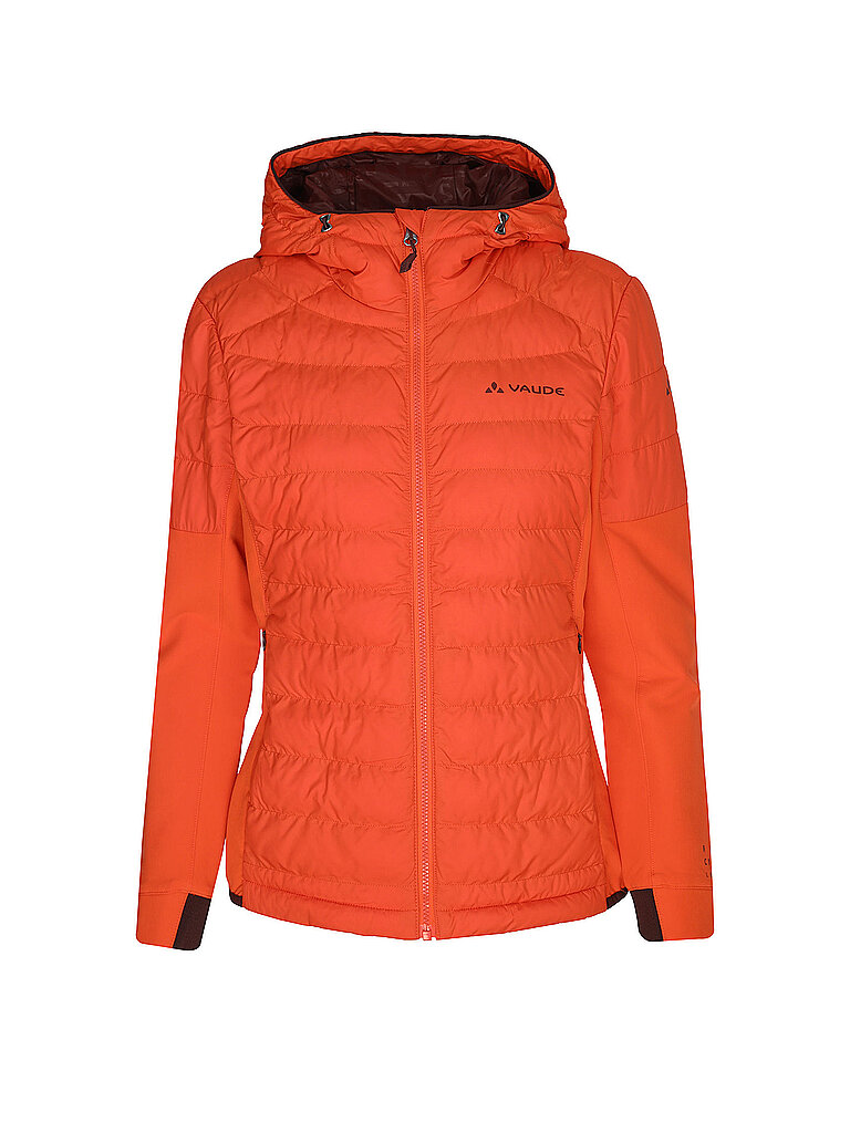 Vaude VAUDE Damen Hybridjacke Elope  Thermo Hoodie rot | 36, rot