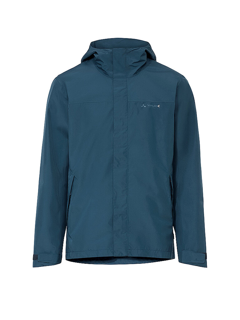 VAUDE Herren Wanderjacke Strathcona 2L Hoodie dunkelblau | XXXL