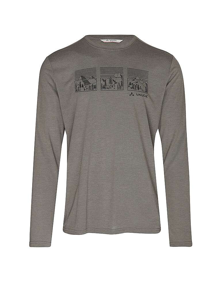 Vaude VAUDE Herren Funktionsshirt Rosemoor II braun | S, braun