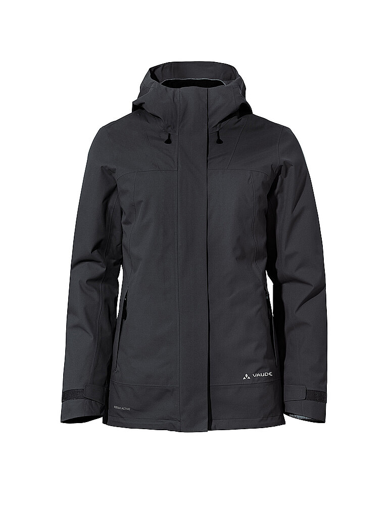 Vaude VAUDE Damen Winterjacke Neyland 3in1 Hoodie schwarz | 34, schwarz