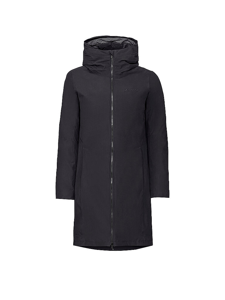 VAUDE Damen Wintermantel Annecy 3in1 III 2L Hoodie schwarz | 38
