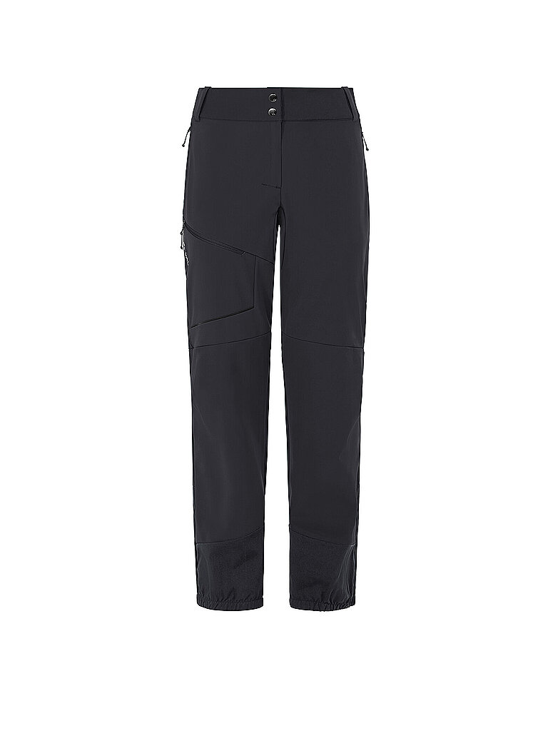 Vaude VAUDE Damen Softshell Tourenhose Larice V Hybrid schwarz | 38, schwarz
