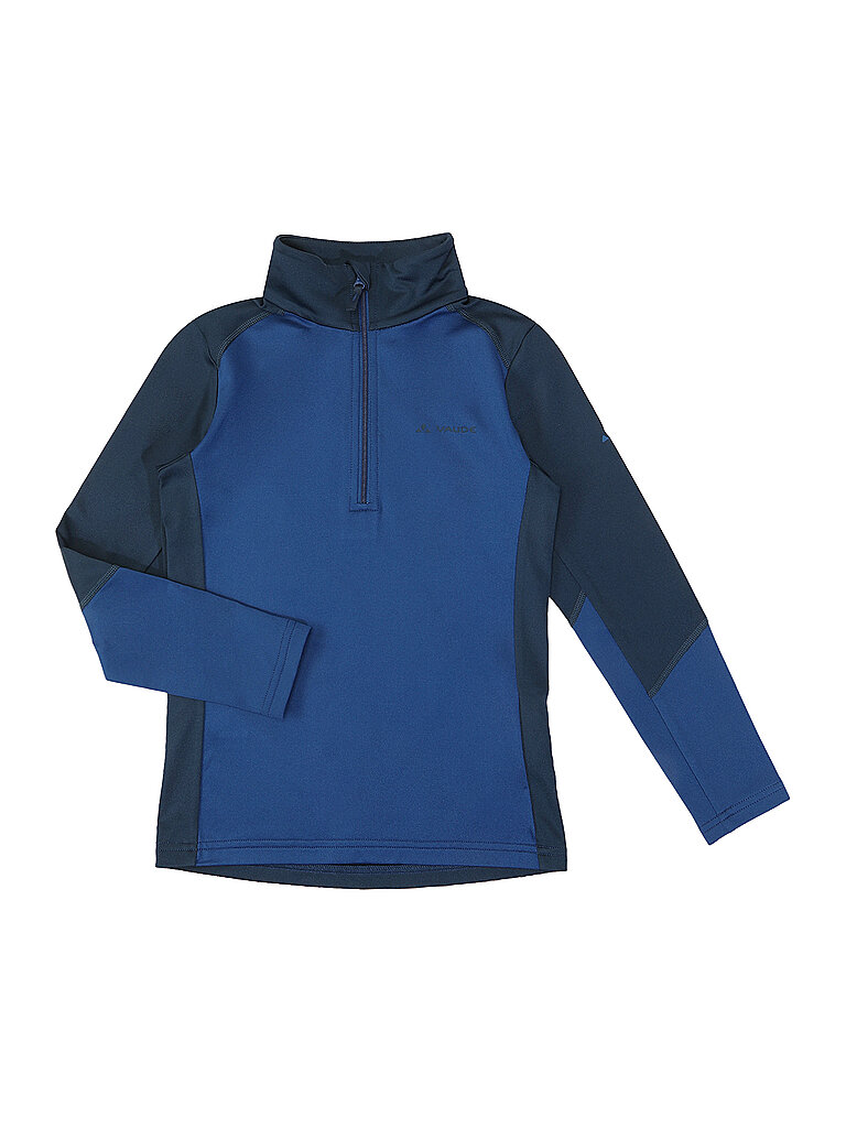 Vaude VAUDE Kinder Wandershirt Livigno Halfzip dunkelblau | 122-128, dunkelblau