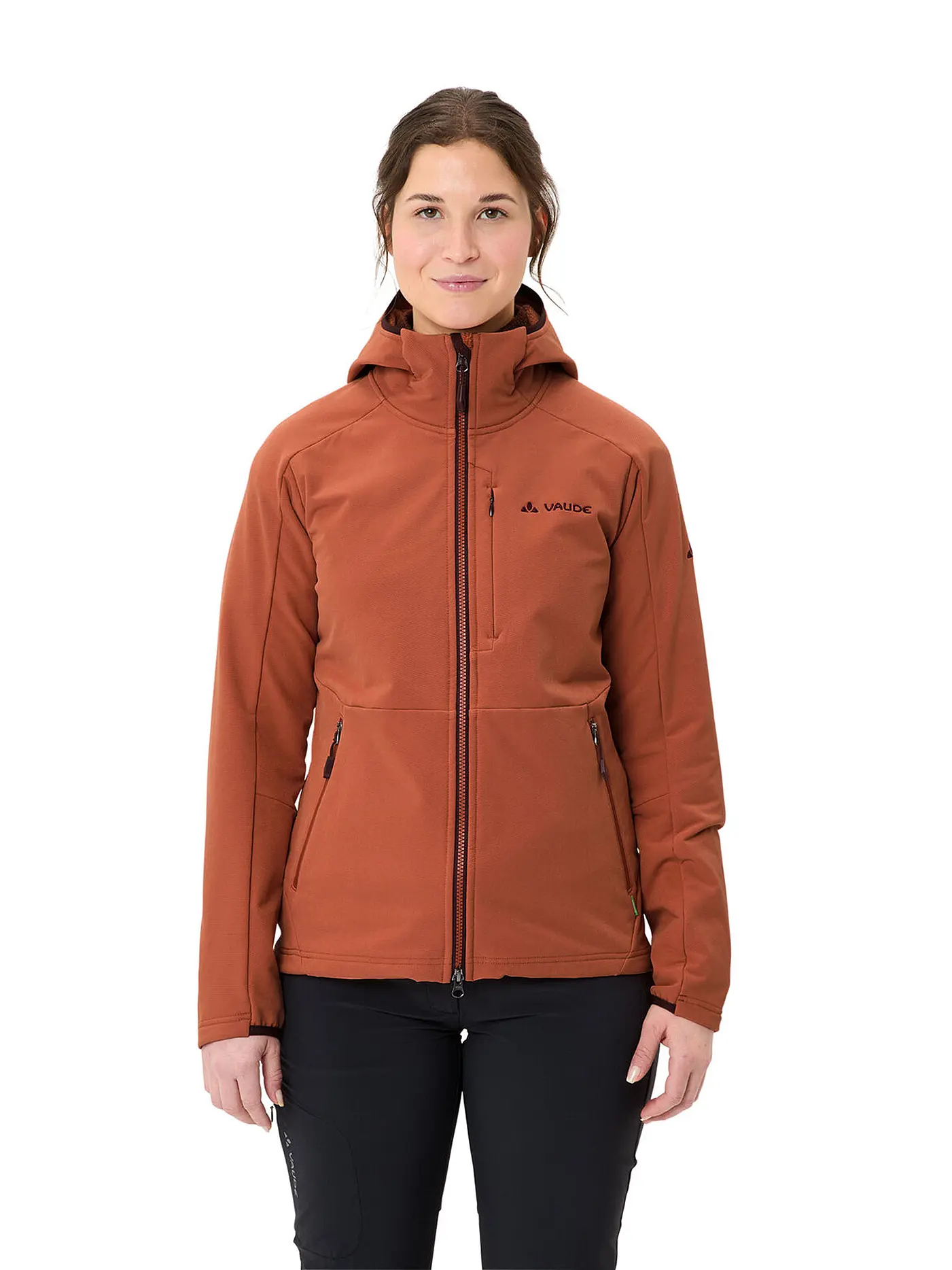 VAUDE | Damen Fleecejacke Elope Stormfleecec Hoodie | orange