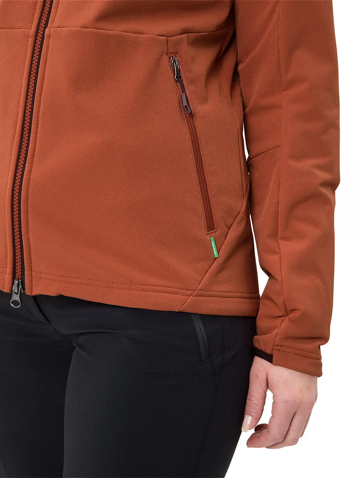 VAUDE | Damen Fleecejacke Elope Stormfleecec Hoodie | orange