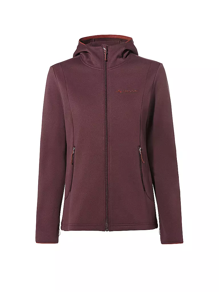 VAUDE | Damen Fleecejacke Idris Hoodie | Beere