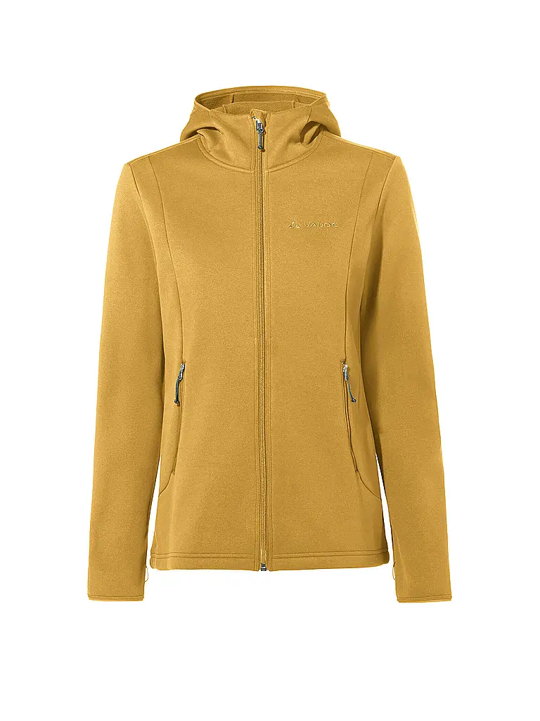 VAUDE | Damen Fleecejacke Idris Hoodie | gold