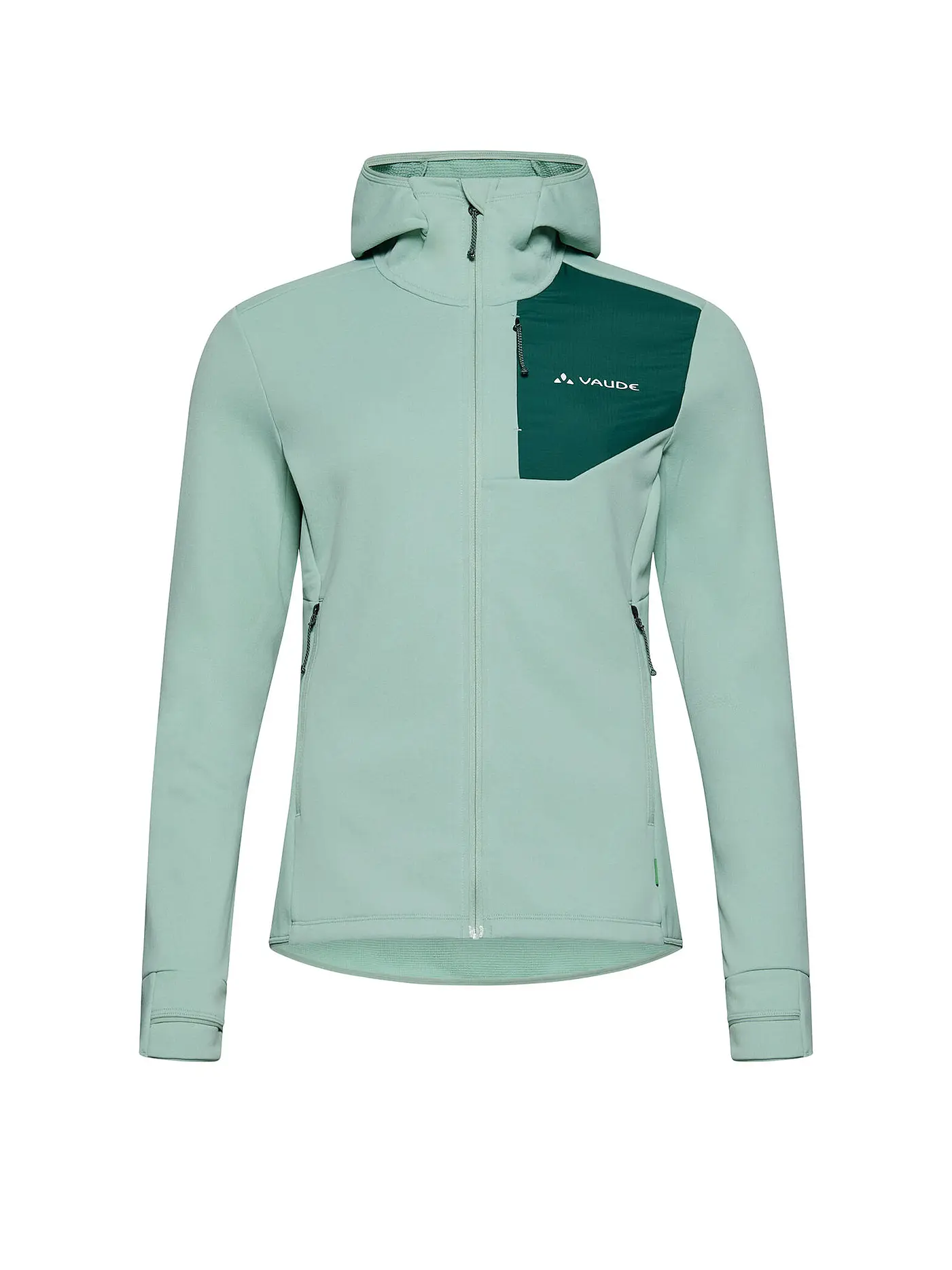 VAUDE | Damen Fleecejacke Monviso III Hoodie | hellgrün