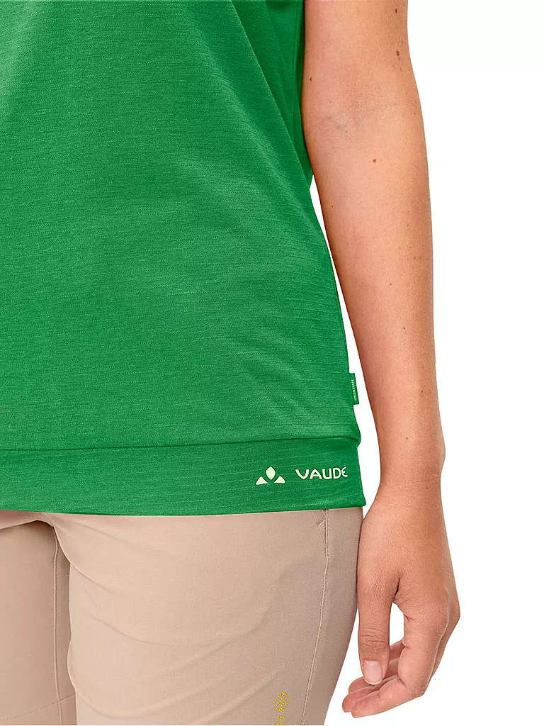 VAUDE | Damen Funktionsshirt Skomer Streifen | grün