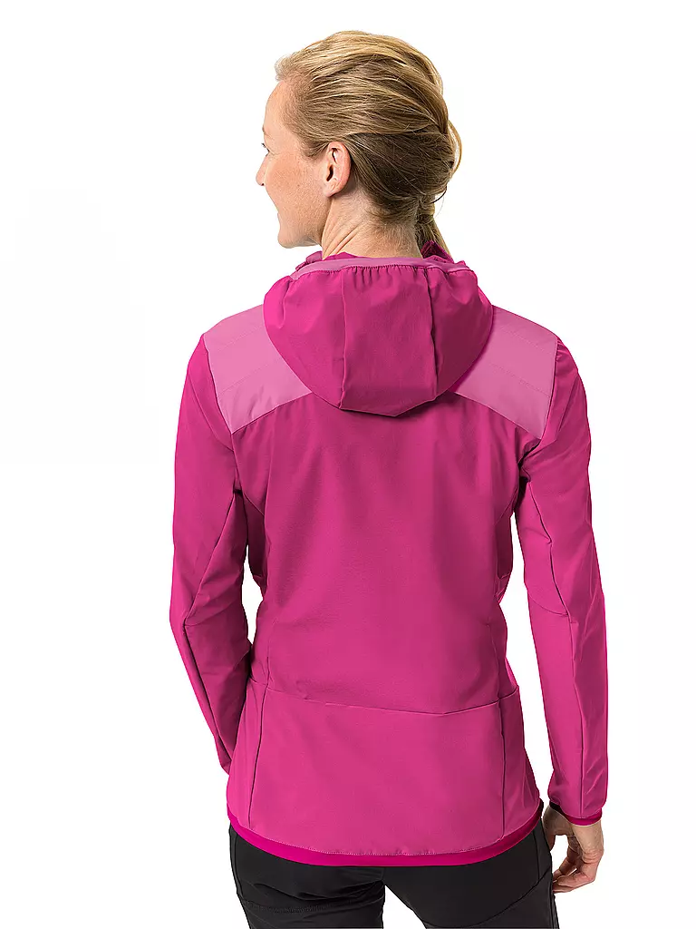 VAUDE | Damen Hybrid Softshelljacke Brenva  | pink