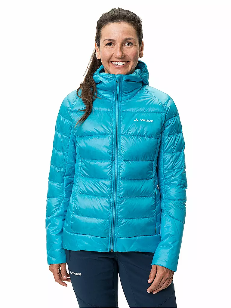 VAUDE | Damen Isojacke Kabru Hooded III Daune | hellblau