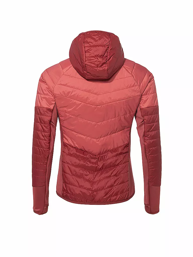 VAUDE | Damen Isojacke Sesvenna Hoodie | dunkelrot