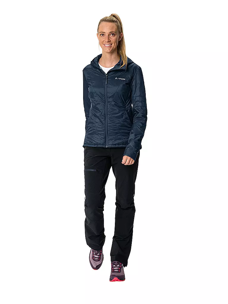 VAUDE | Damen Isolationsjacke Freney V Hoodie | dunkelblau