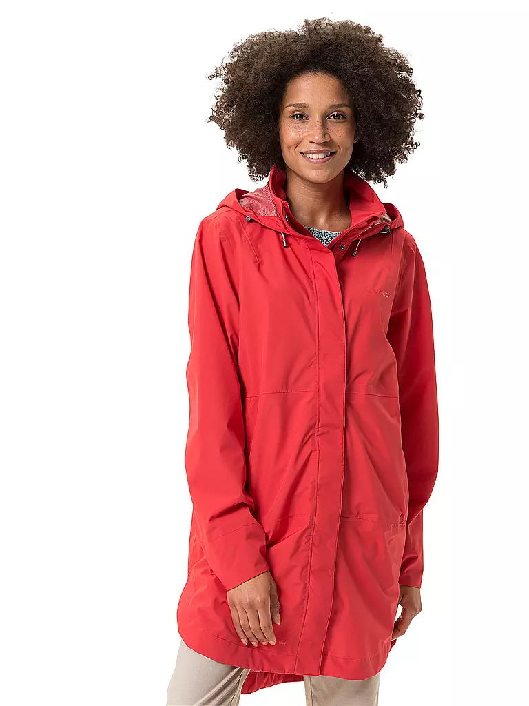 VAUDE | Damen Mantel Mineo  | rot