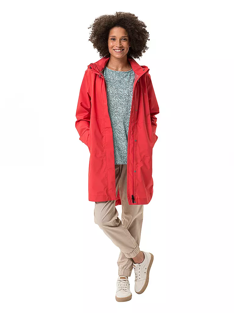 VAUDE | Damen Mantel Mineo  | rot