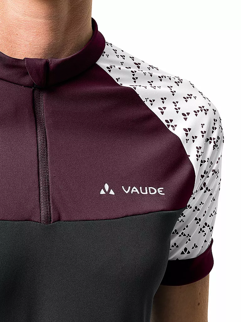 VAUDE | Damen Radtrikot Ledro Print HZ | schwarz