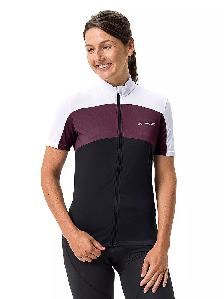 VAUDE | Damen Radtrikot Matera Full-Zip | schwarz