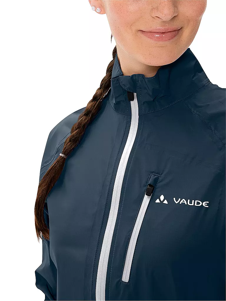 VAUDE | Damen Regenjacke Drop III | dunkelblau