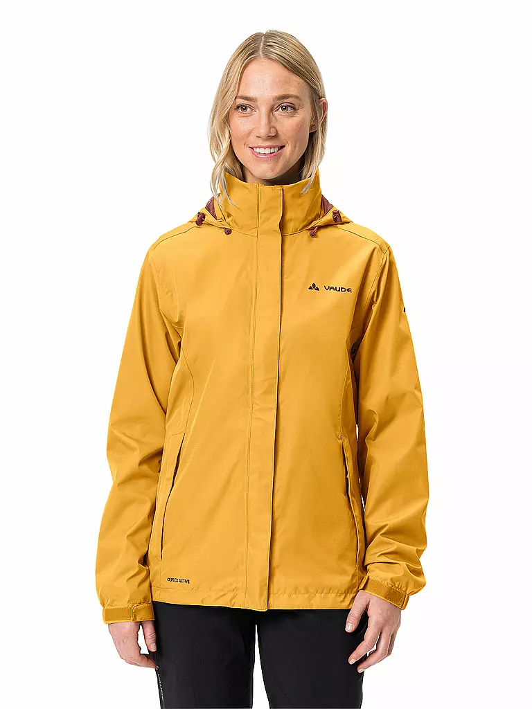 VAUDE | Damen Regenjacke Escape Light | senf