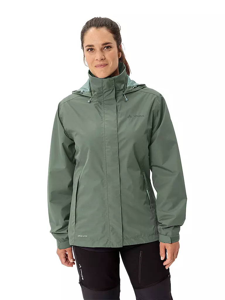 VAUDE | Damen Regenjacke Escape Light | hellgrün