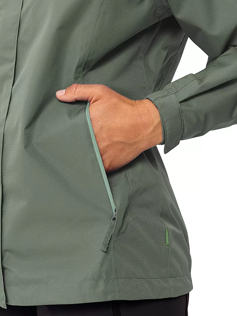 VAUDE | Damen Regenjacke Escape Light | hellgrün
