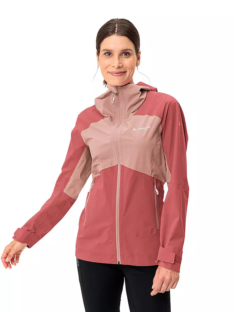 VAUDE | Damen Regenjacke Simony 2,5L Hoodie | grün