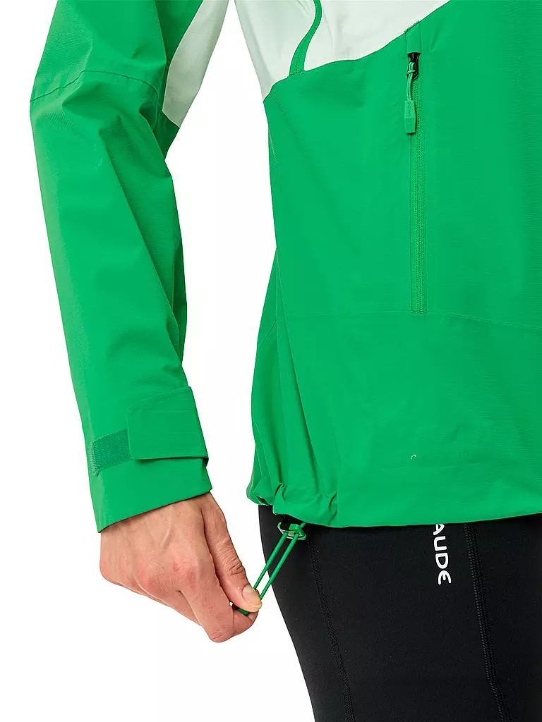 VAUDE | Damen Regenjacke Simony 2,5L Hoodie | grün