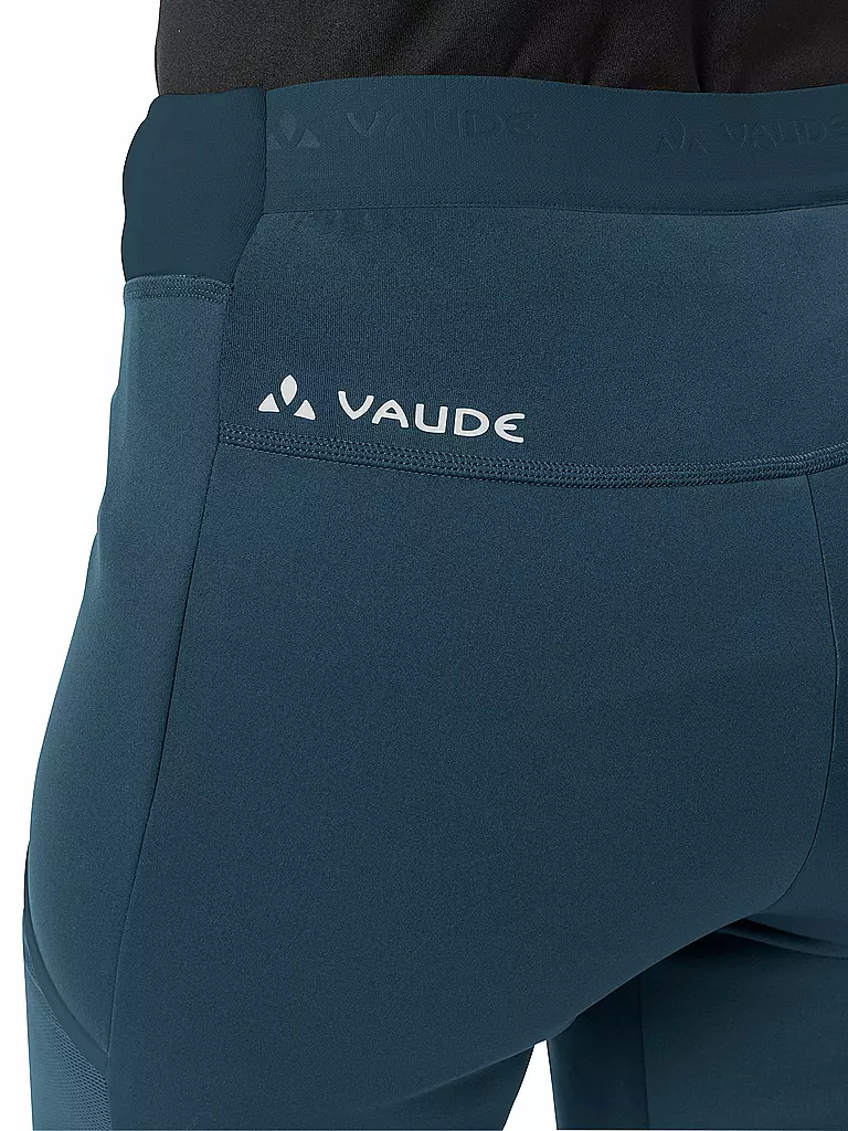 VAUDE | Damen Softshell Wanderhose Larice  | dunkelblau