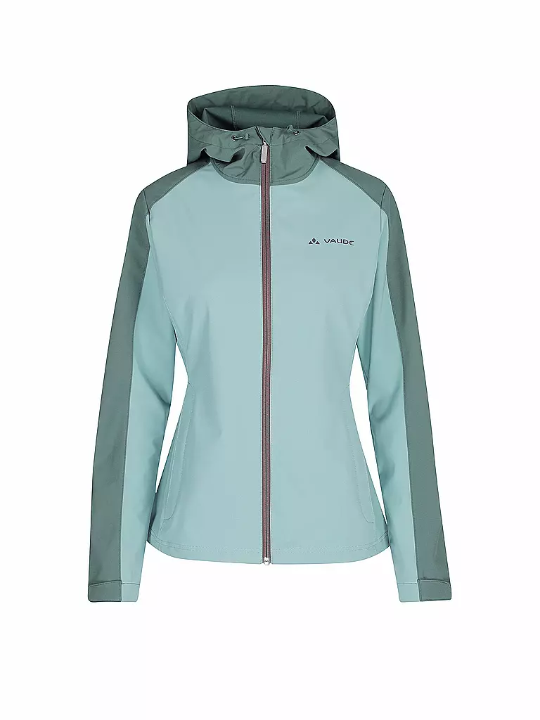 VAUDE | Damen Softshelljacke Stilaro Hoodie | mint