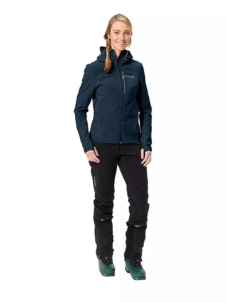 VAUDE | Damen Touren Softshelljacke Larice | schwarz