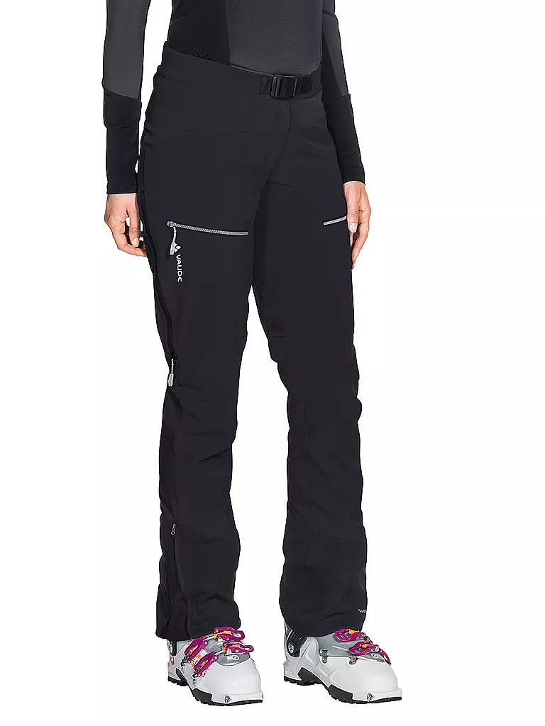 VAUDE | Damen Tourenhose Shuksan Hybrid | schwarz