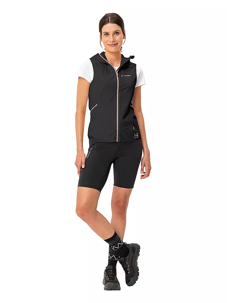 VAUDE | Damen Weste Scopi Hoodie | schwarz