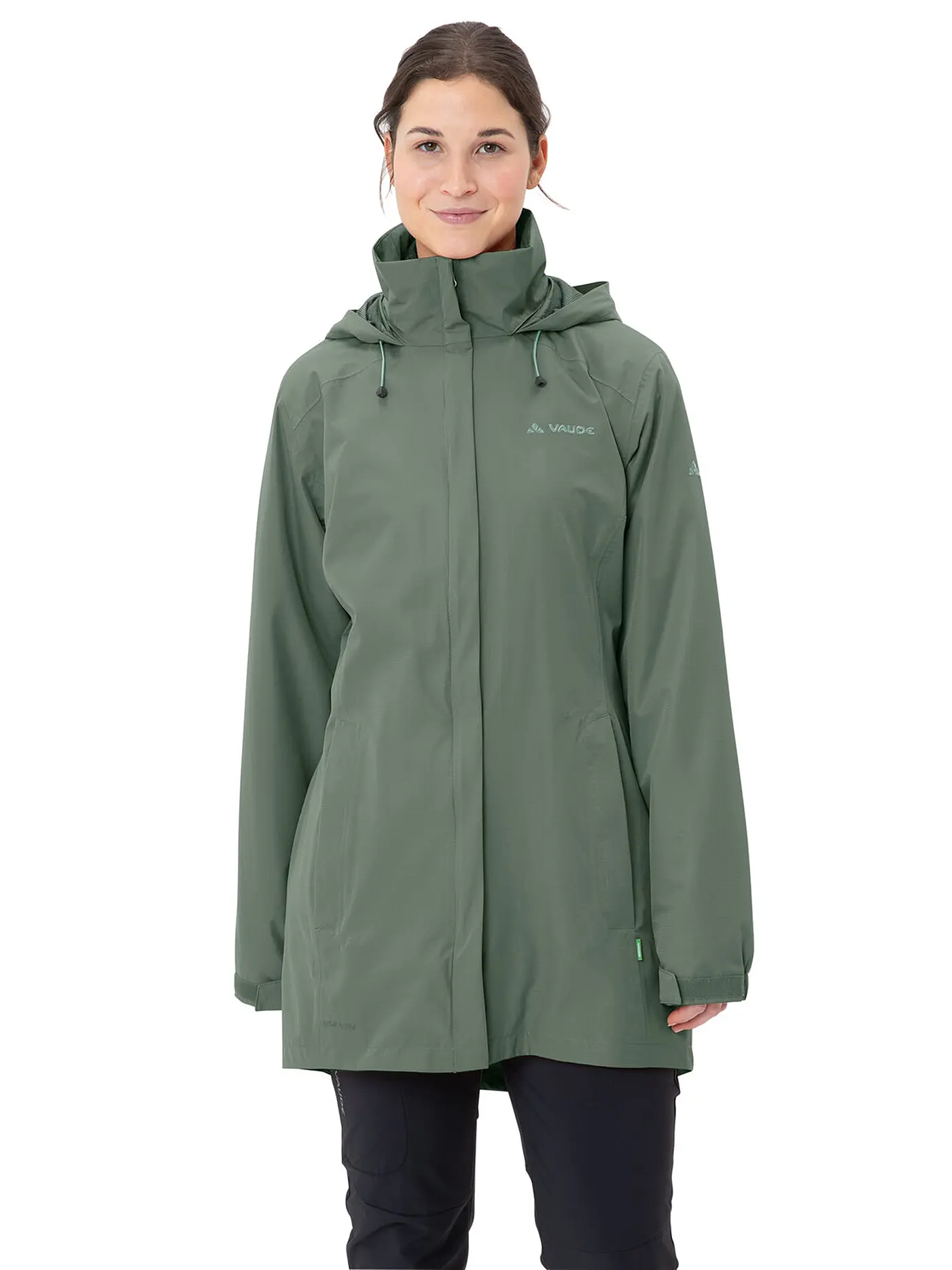 VAUDE | Damen Winterparka Escape 2L Hoodie | dunkelgrün