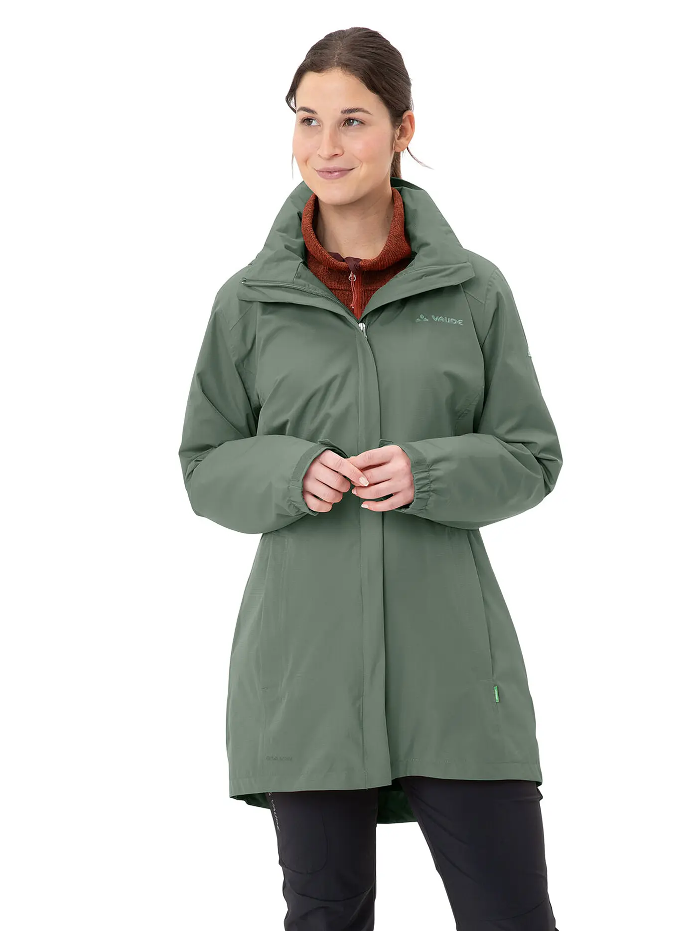 VAUDE | Damen Winterparka Escape 2L Hoodie | dunkelgrün