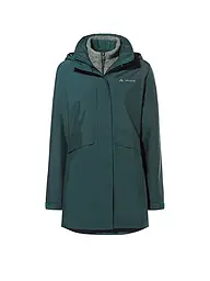 VAUDE | Damen Winterparka Idris 3-in-1 Hoodie | dunkelgrün