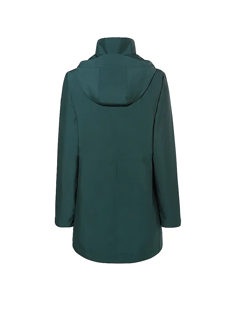 VAUDE | Damen Winterparka Idris 3-in-1 Hoodie | dunkelgrün