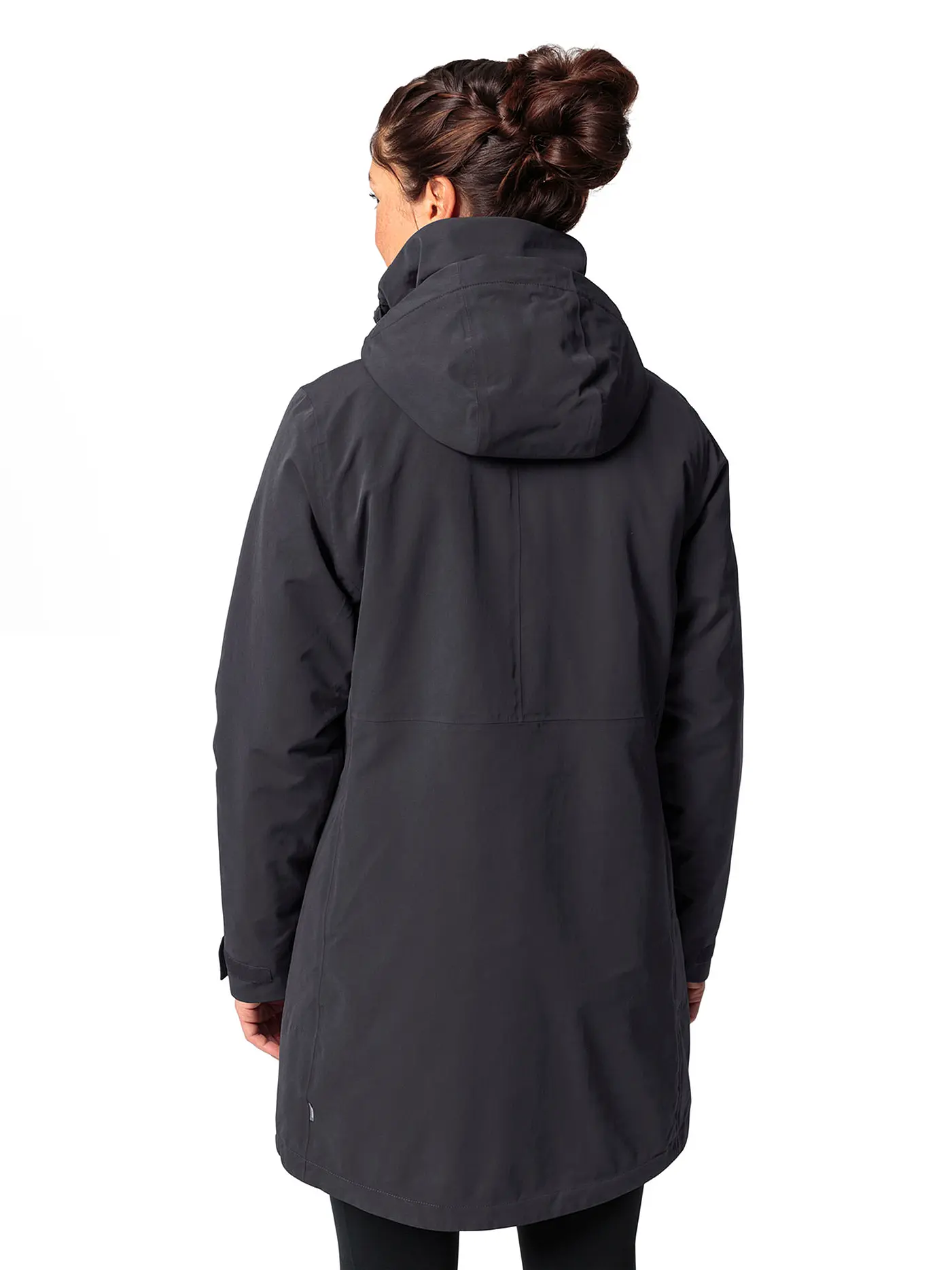 VAUDE | Damen Winterparka Skomer II Wool  | schwarz