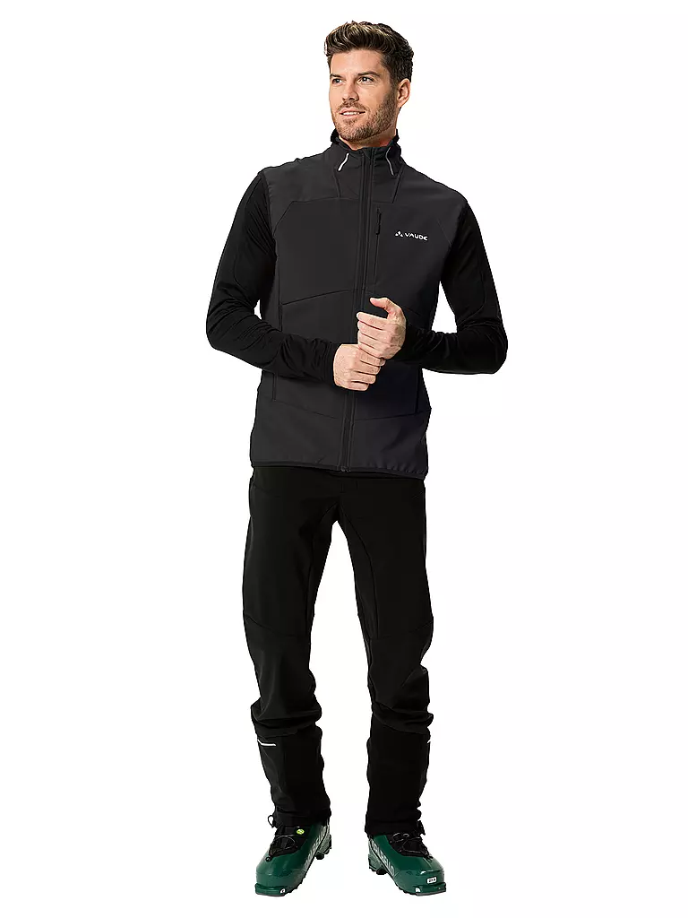 VAUDE | Herren Softshellweste Larice  | schwarz