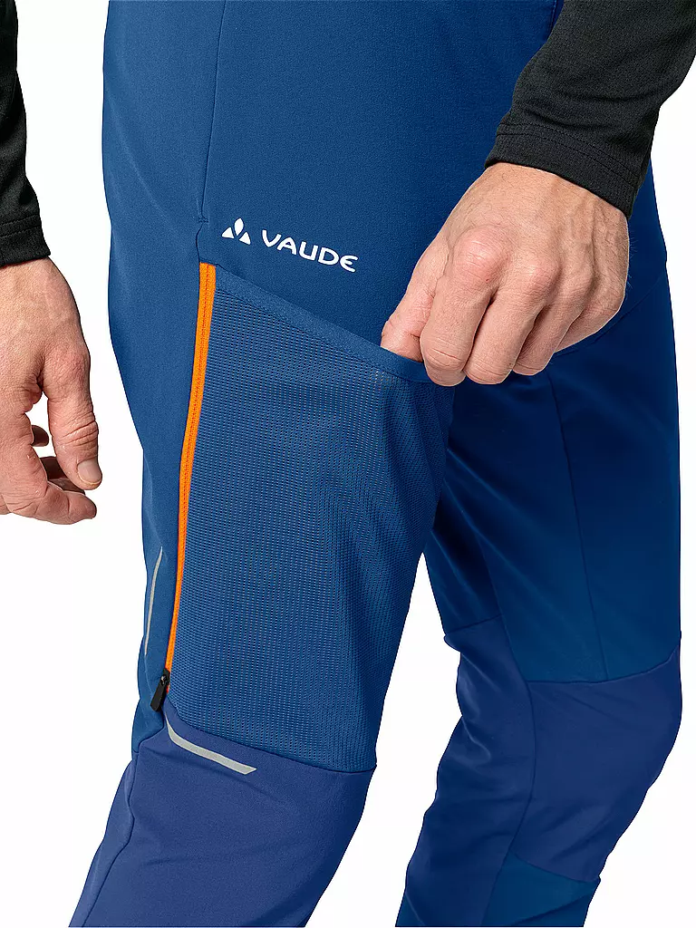 VAUDE | Herren Touren Softshellhose Larice Light | blau