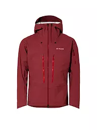 VAUDE | Herren Tourenjacke Monviso 3L | dunkelrot