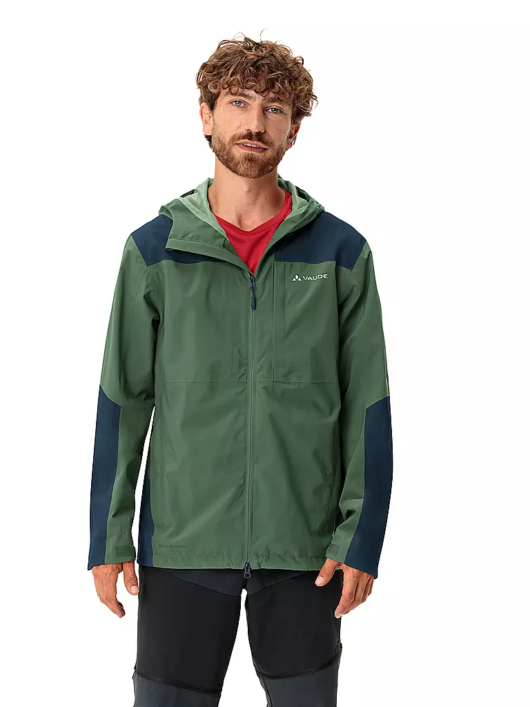 VAUDE | Herren Wanderjacke Elope Hoodie | dunkelgrün