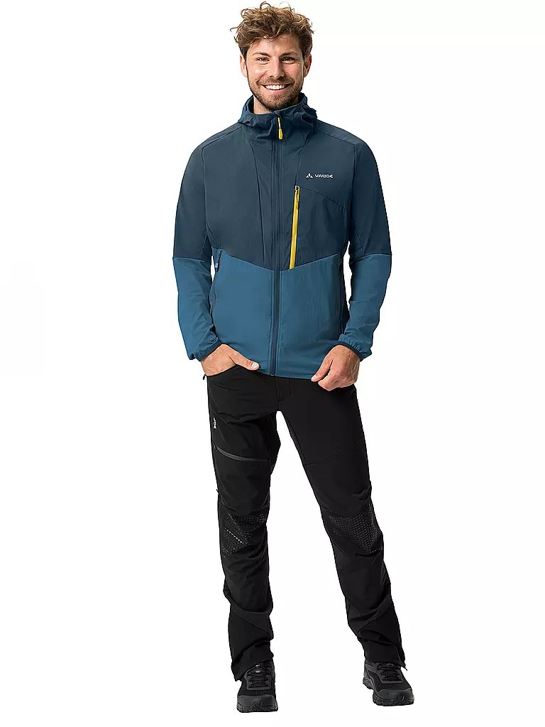 VAUDE | Herren Wanderjacke Tekoa Hoodie | dunkelblau