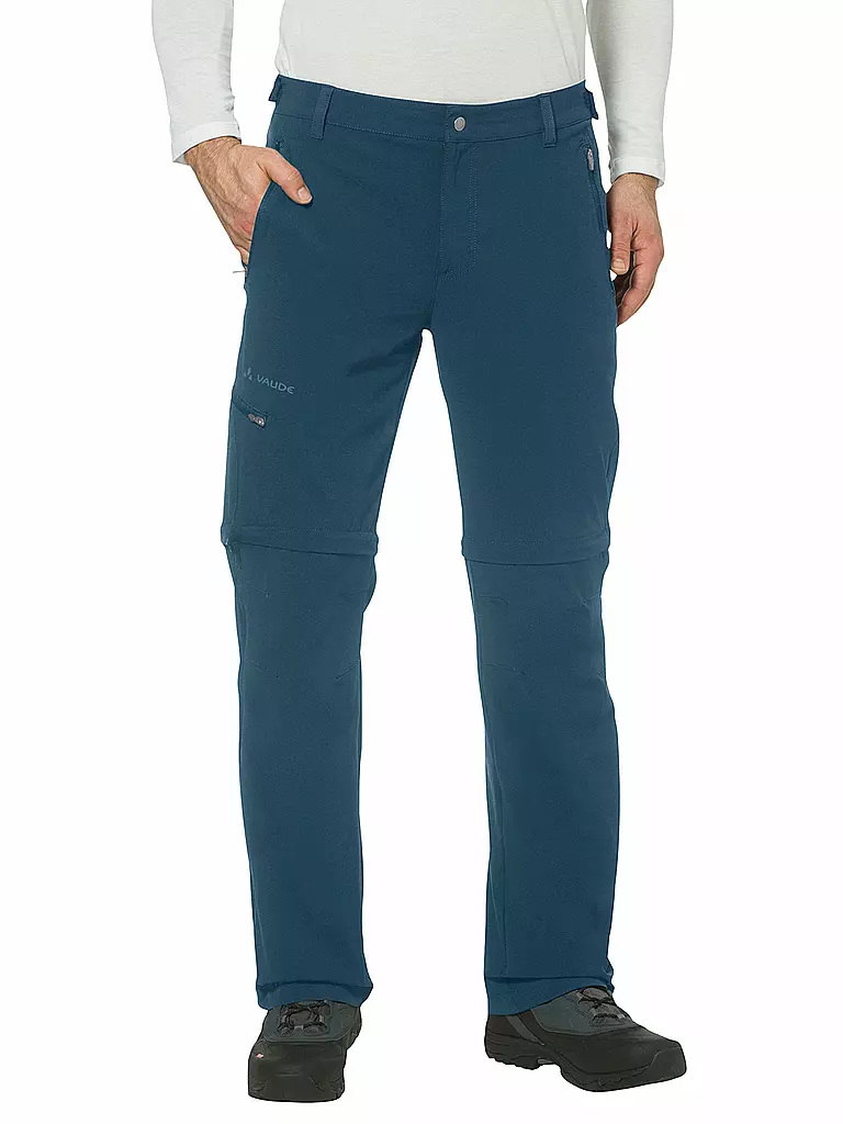 VAUDE | Herren ZipOff-Hose Farley Stretch T-Zip Pants II | petrol
