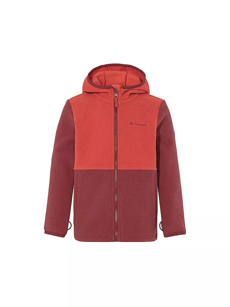 VAUDE | Kinder Fleecejacke Pulex II Hoodie  | rot