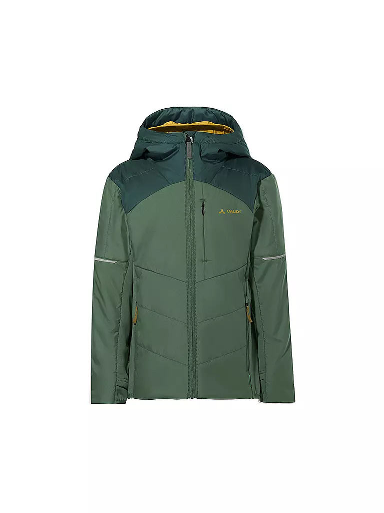VAUDE | Kinder Hybridjacke Capacida II Hoodie | dunkelgrün