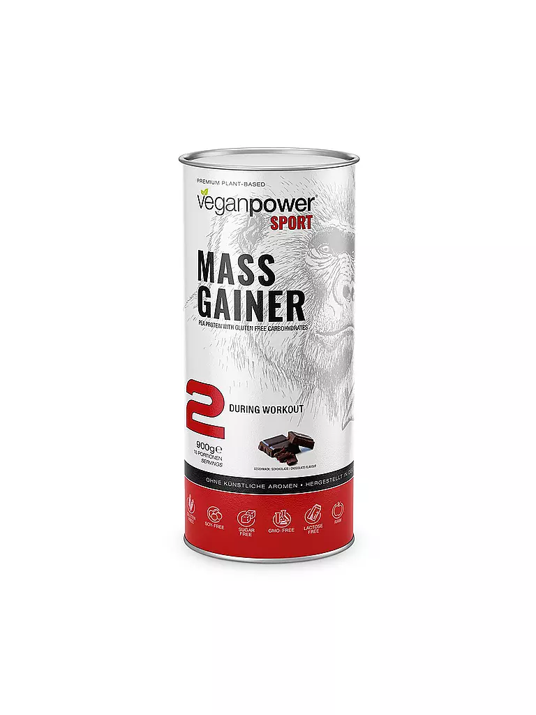 VEGANPOWER | Mass Gainer Schokolade | keine Farbe