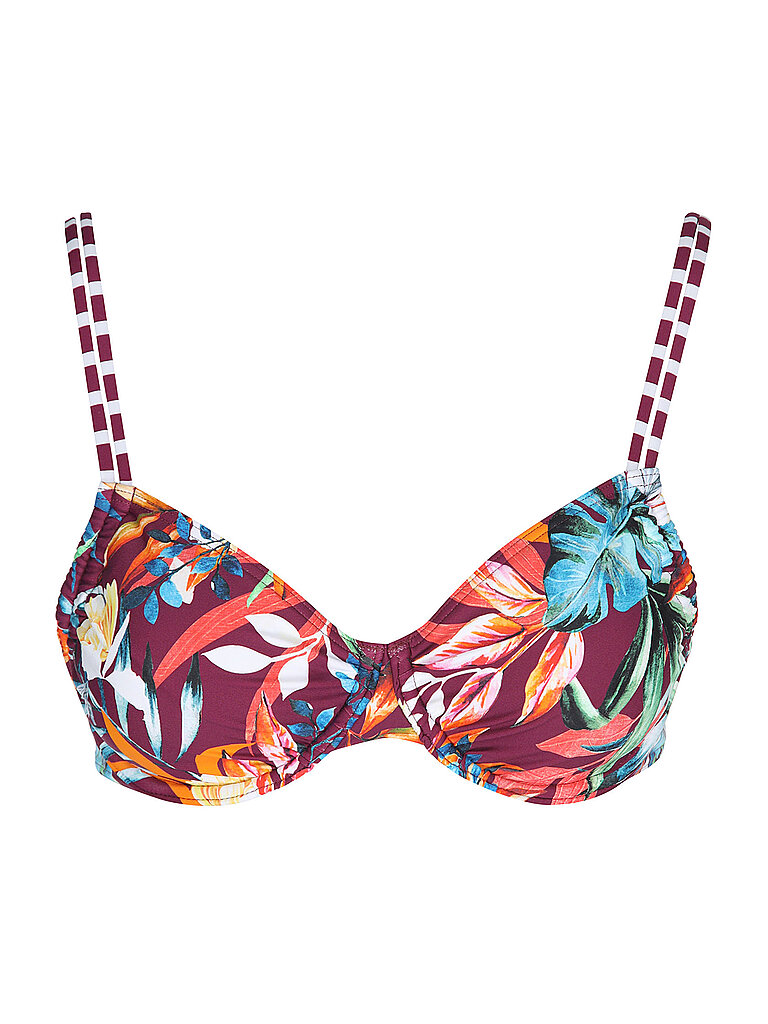 VENICE BEACH Damen Bikinioberteil Bügel dunkelrot | 40E