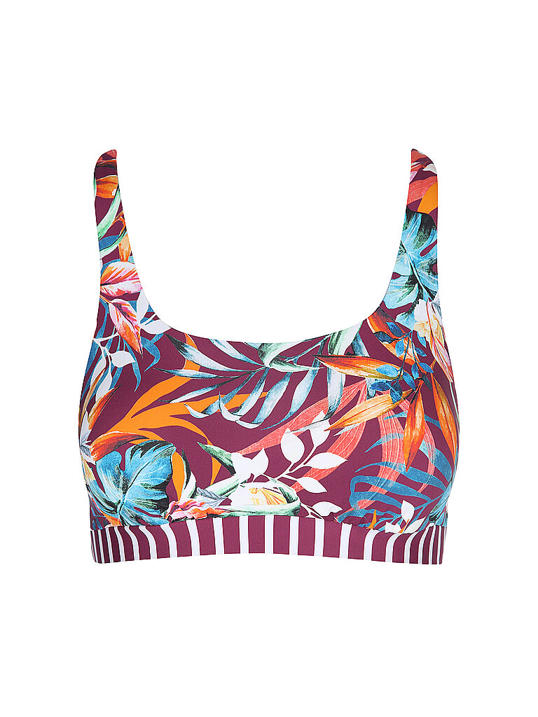 VENICE BEACH Damen Bikinioberteil Burstier dunkelrot | 38